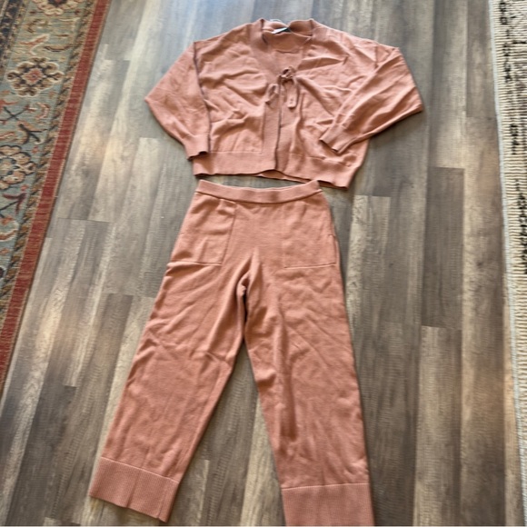 NWOT free people Solar Cardigan & Pants Set - Picture 15 of 16